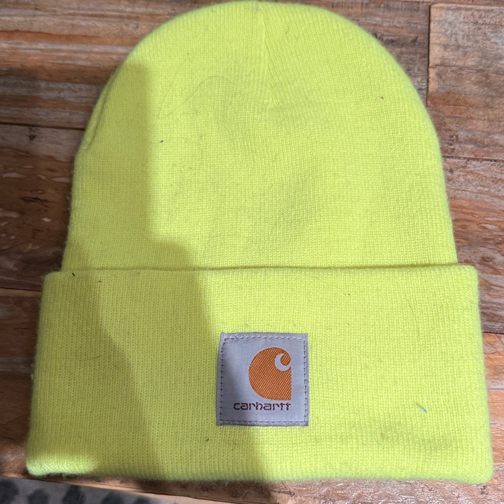 Carhartt Bright Lime Beanie